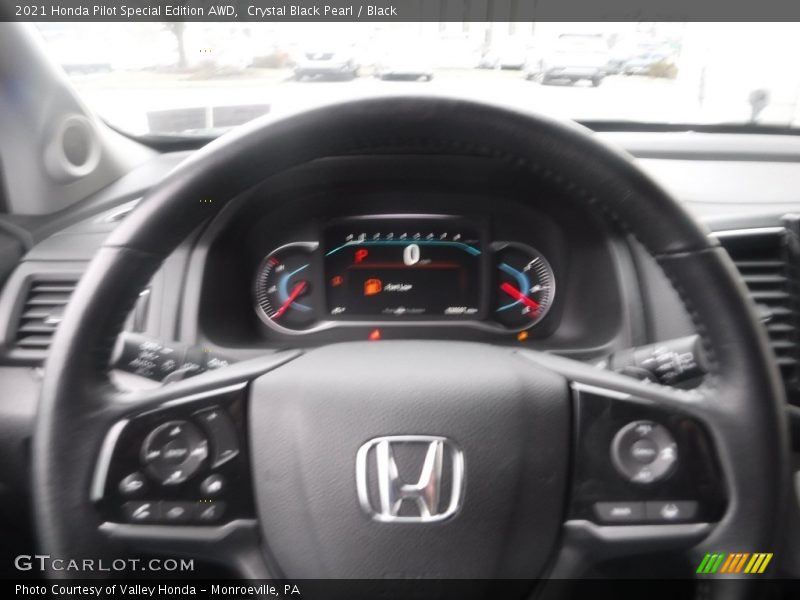 Crystal Black Pearl / Black 2021 Honda Pilot Special Edition AWD