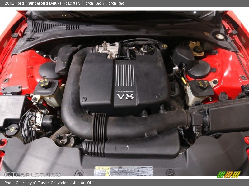 Torch Red / Torch Red 2002 Ford Thunderbird Deluxe Roadster