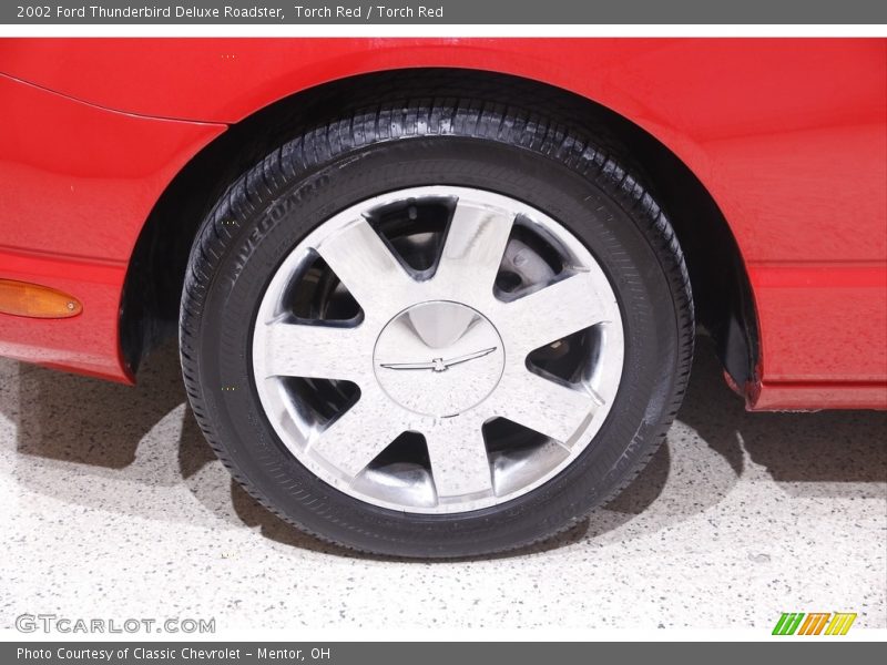 Torch Red / Torch Red 2002 Ford Thunderbird Deluxe Roadster