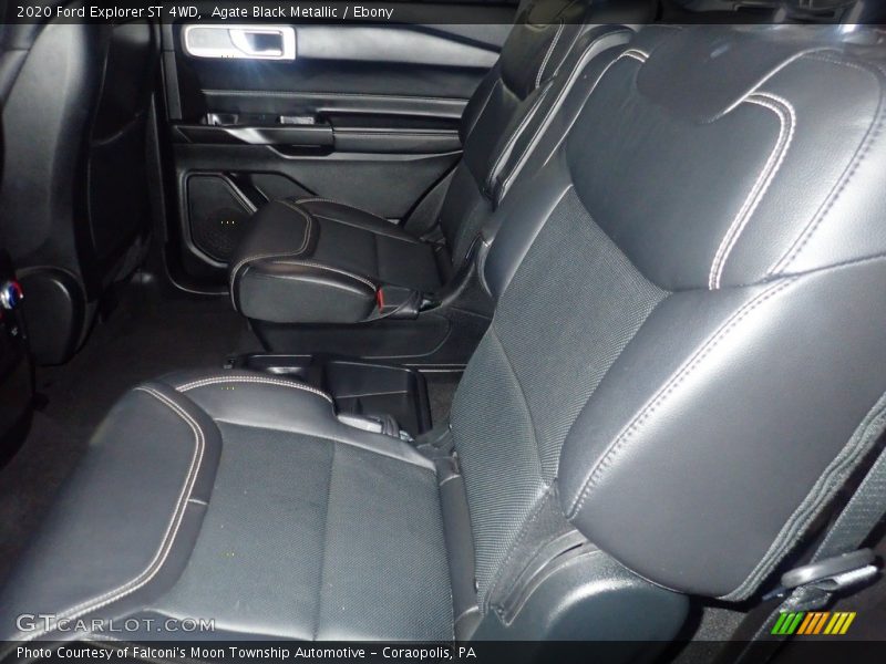 Agate Black Metallic / Ebony 2020 Ford Explorer ST 4WD