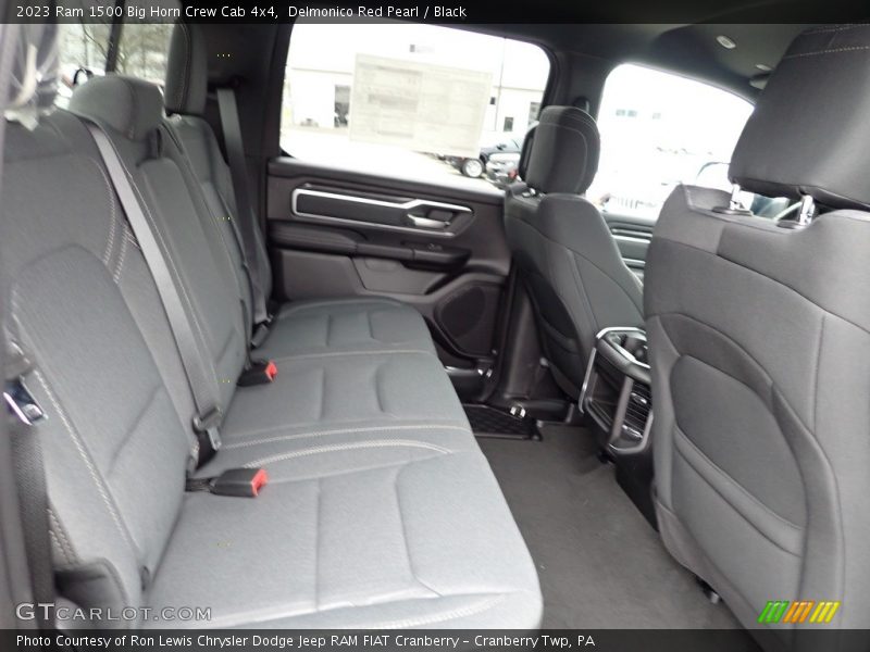 Delmonico Red Pearl / Black 2023 Ram 1500 Big Horn Crew Cab 4x4
