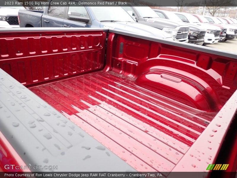 Delmonico Red Pearl / Black 2023 Ram 1500 Big Horn Crew Cab 4x4