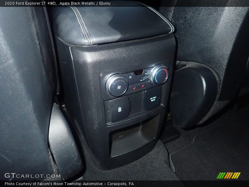 Agate Black Metallic / Ebony 2020 Ford Explorer ST 4WD