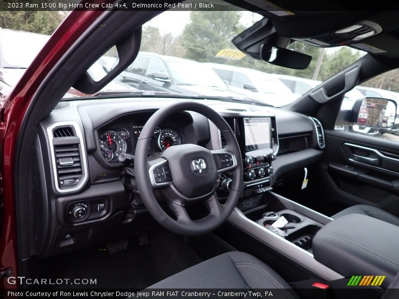 Dashboard of 2023 1500 Big Horn Crew Cab 4x4