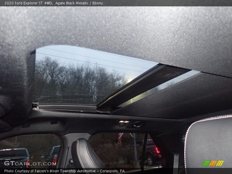 Agate Black Metallic / Ebony 2020 Ford Explorer ST 4WD
