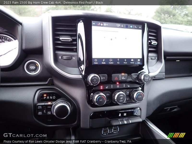 Controls of 2023 1500 Big Horn Crew Cab 4x4