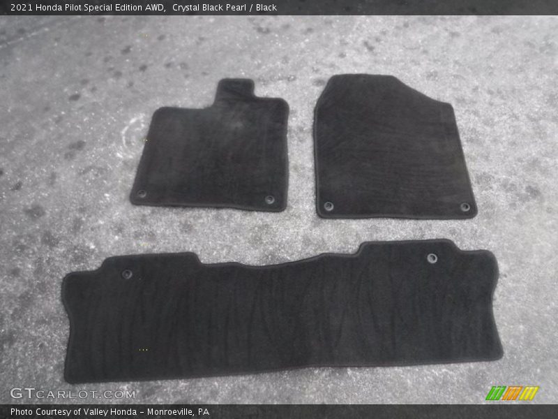 Crystal Black Pearl / Black 2021 Honda Pilot Special Edition AWD
