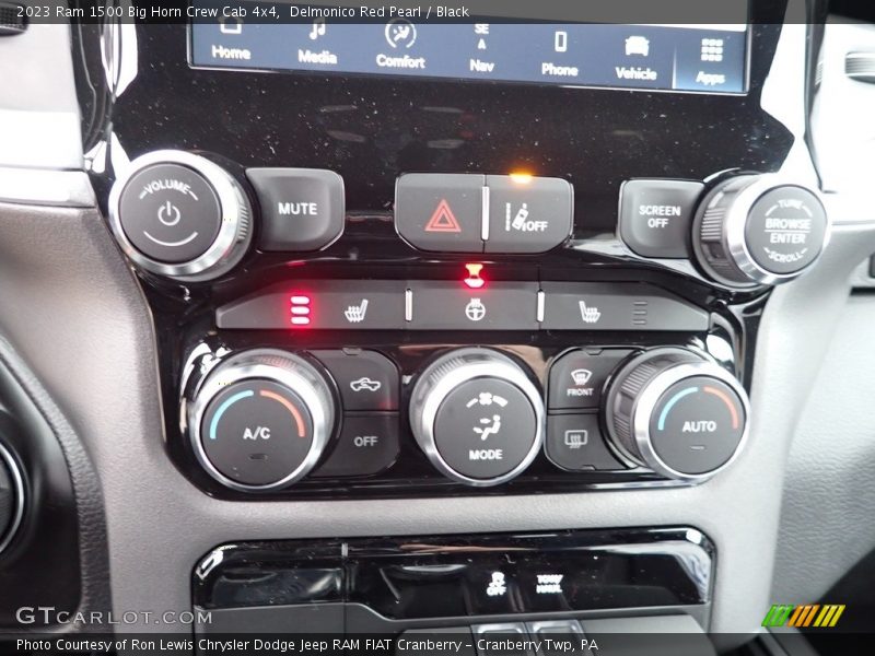 Controls of 2023 1500 Big Horn Crew Cab 4x4
