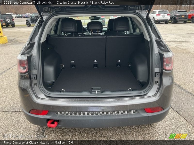 Granite Crystal Metallic / Black/Ruby Red 2022 Jeep Compass Trailhawk 4x4