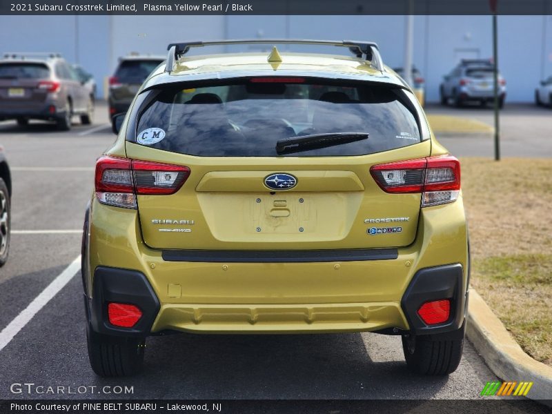 Plasma Yellow Pearl / Black 2021 Subaru Crosstrek Limited