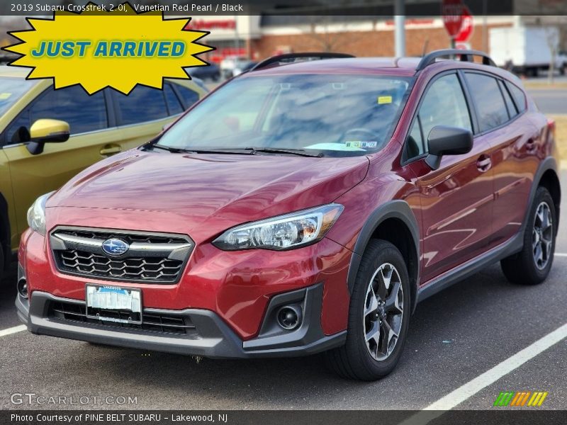 Venetian Red Pearl / Black 2019 Subaru Crosstrek 2.0i