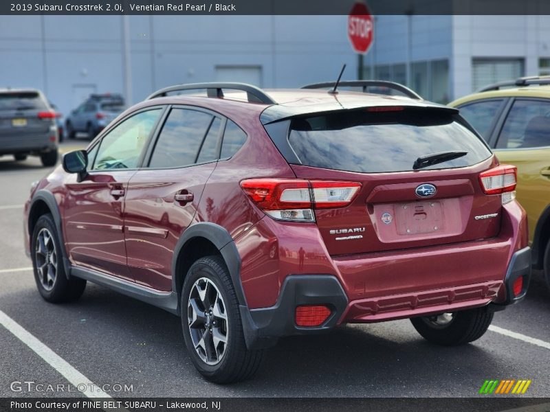 Venetian Red Pearl / Black 2019 Subaru Crosstrek 2.0i