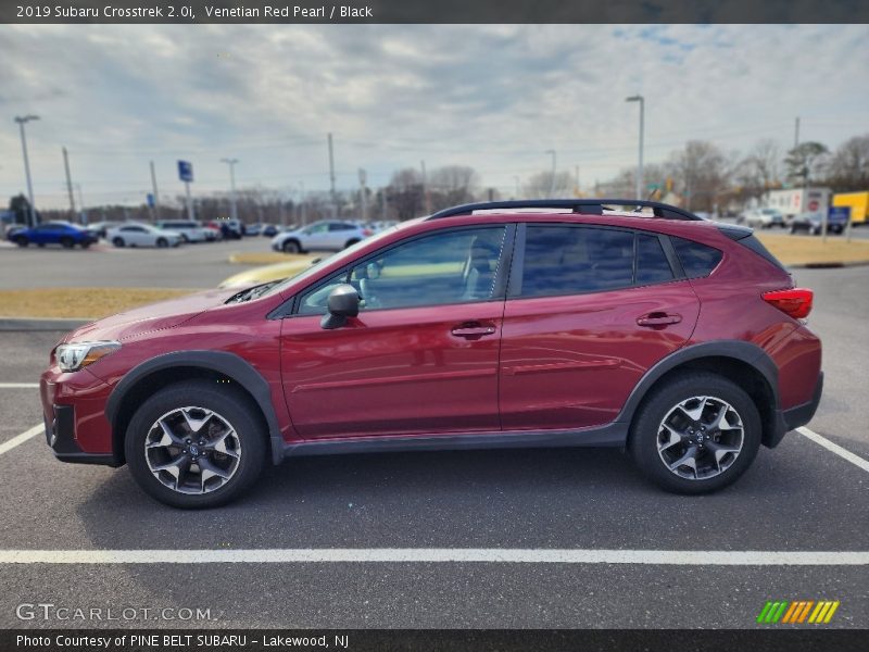 Venetian Red Pearl / Black 2019 Subaru Crosstrek 2.0i