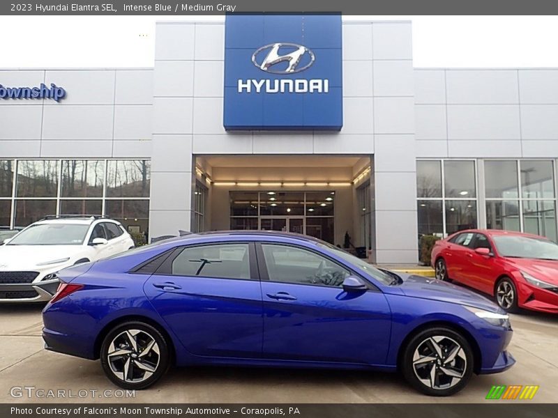  2023 Elantra SEL Intense Blue