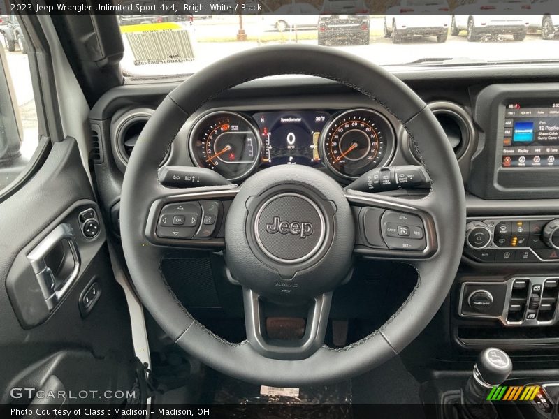  2023 Wrangler Unlimited Sport 4x4 Steering Wheel