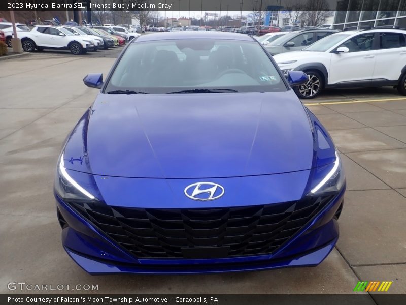 Intense Blue / Medium Gray 2023 Hyundai Elantra SEL