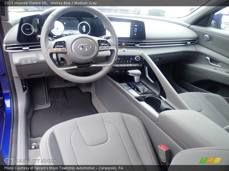  2023 Elantra SEL Medium Gray Interior