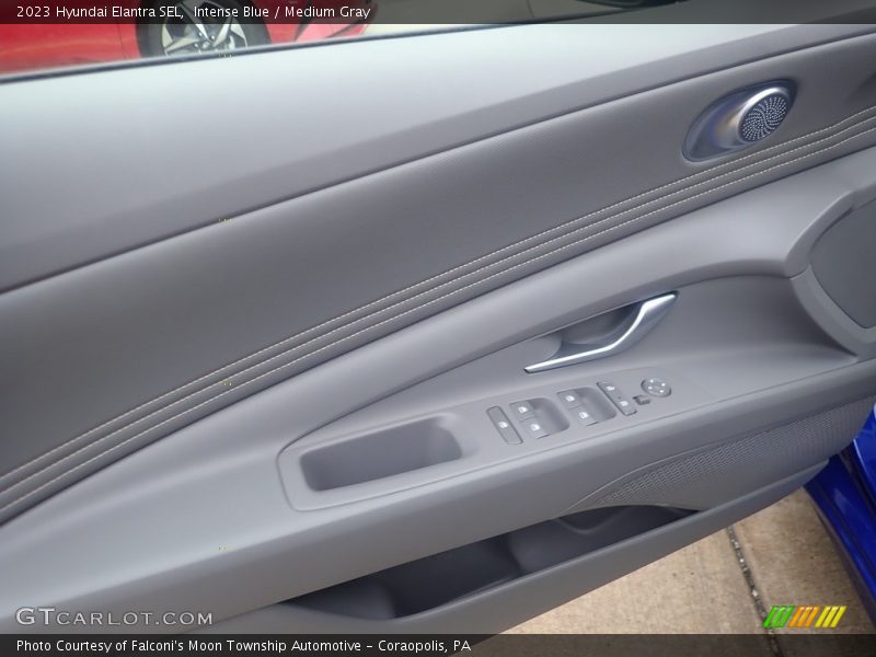 Intense Blue / Medium Gray 2023 Hyundai Elantra SEL