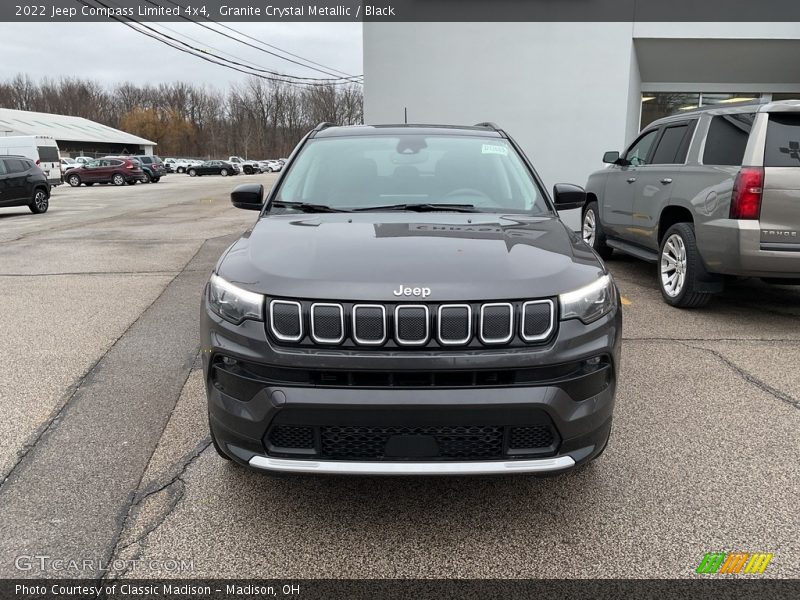 Granite Crystal Metallic / Black 2022 Jeep Compass Limited 4x4