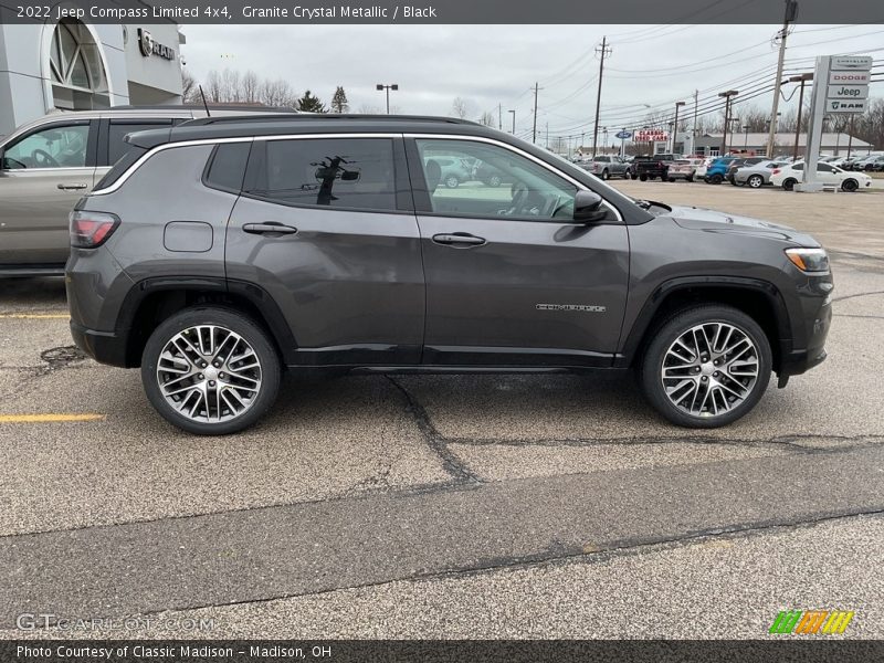 Granite Crystal Metallic / Black 2022 Jeep Compass Limited 4x4