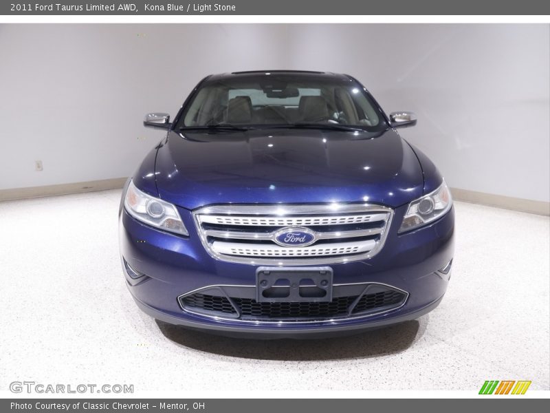 Kona Blue / Light Stone 2011 Ford Taurus Limited AWD