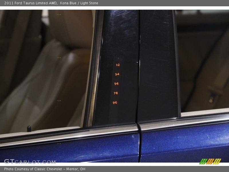 Kona Blue / Light Stone 2011 Ford Taurus Limited AWD
