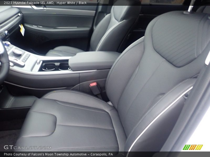 Hyper White / Black 2023 Hyundai Palisade SEL AWD