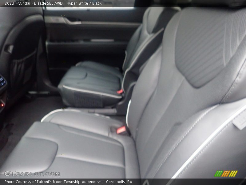 Hyper White / Black 2023 Hyundai Palisade SEL AWD