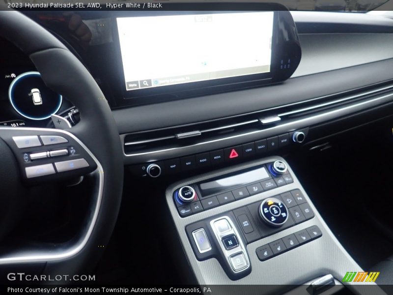 Hyper White / Black 2023 Hyundai Palisade SEL AWD