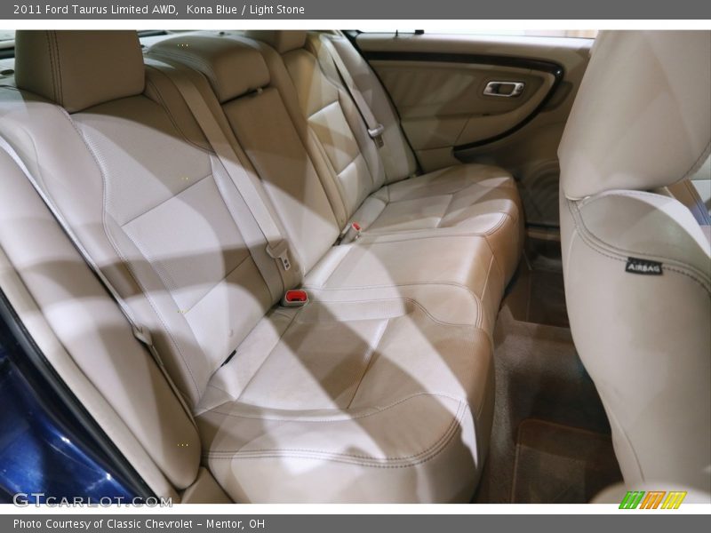 Rear Seat of 2011 Taurus Limited AWD