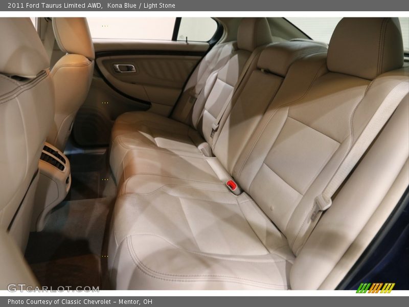 Rear Seat of 2011 Taurus Limited AWD