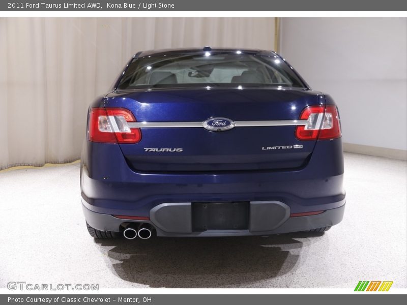 Kona Blue / Light Stone 2011 Ford Taurus Limited AWD