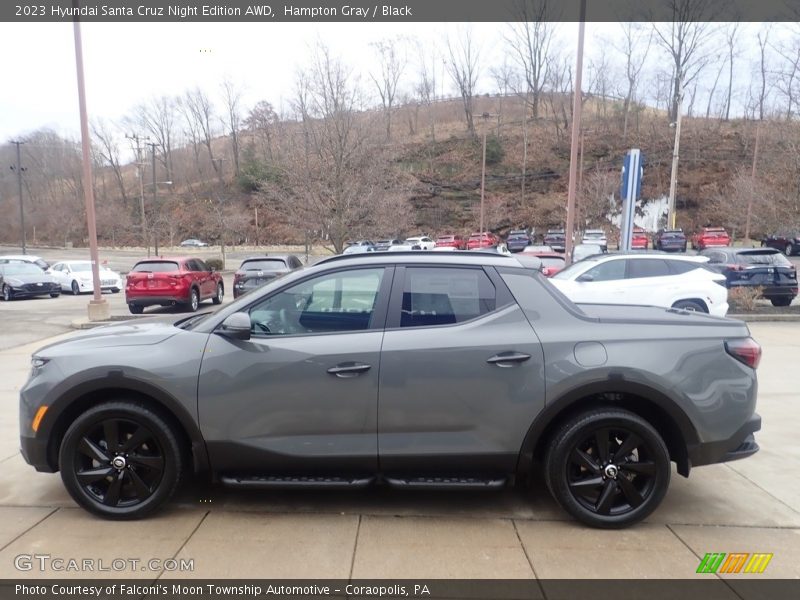 Hampton Gray / Black 2023 Hyundai Santa Cruz Night Edition AWD