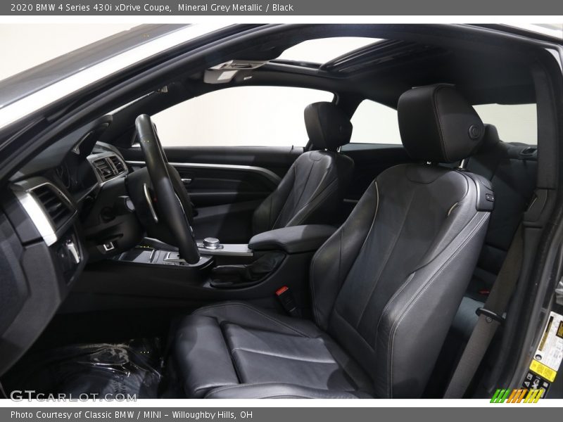Mineral Grey Metallic / Black 2020 BMW 4 Series 430i xDrive Coupe