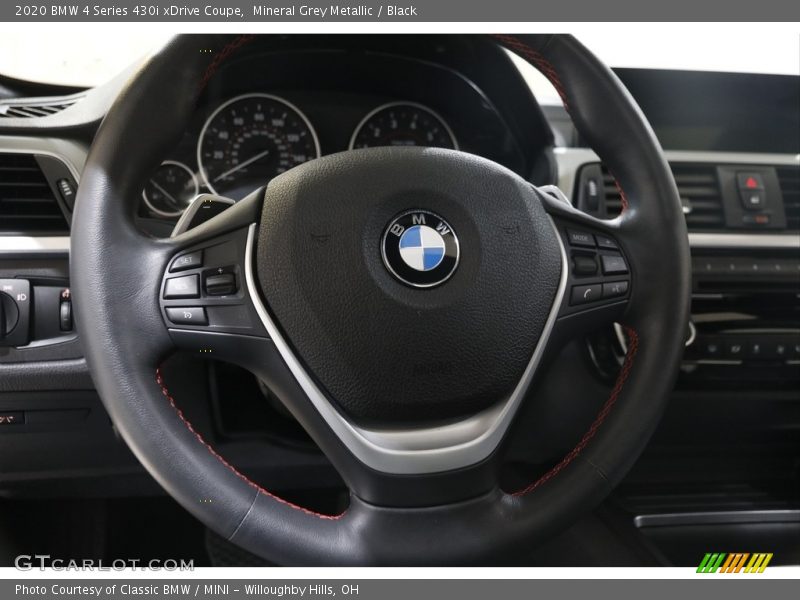 Mineral Grey Metallic / Black 2020 BMW 4 Series 430i xDrive Coupe