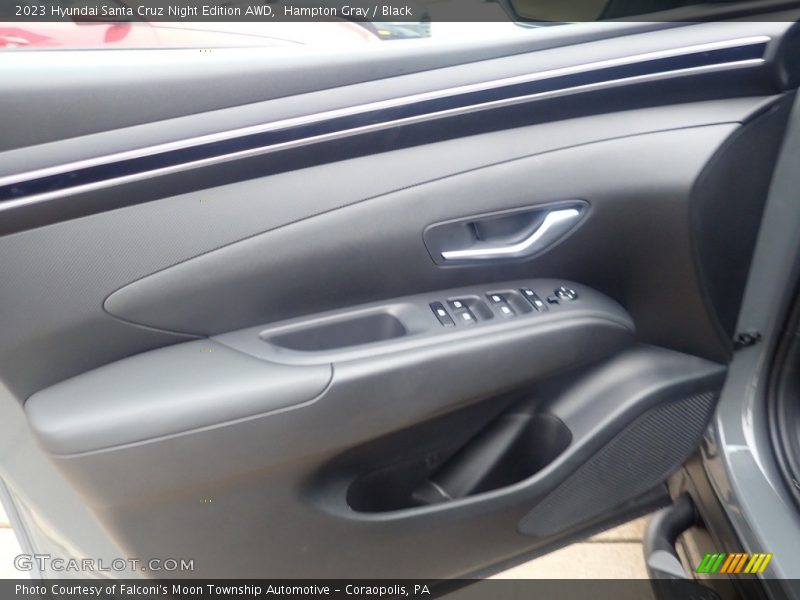 Door Panel of 2023 Santa Cruz Night Edition AWD