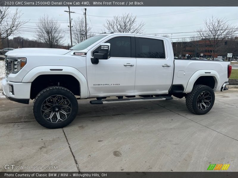 White Frost Tricoat / Jet Black 2020 GMC Sierra 2500HD Denali Crew Cab 4WD