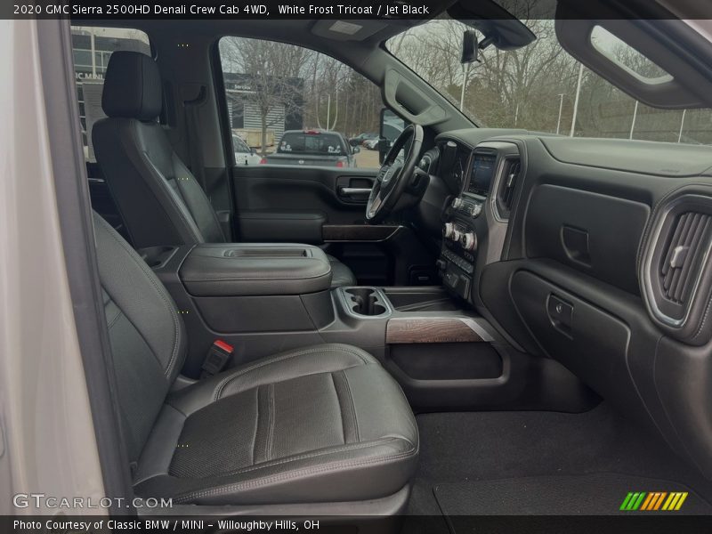 White Frost Tricoat / Jet Black 2020 GMC Sierra 2500HD Denali Crew Cab 4WD