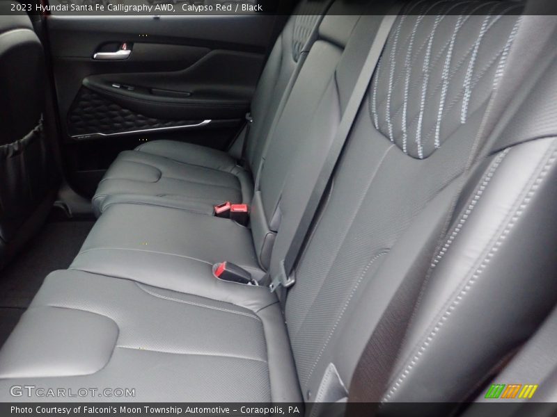 Rear Seat of 2023 Santa Fe Calligraphy AWD