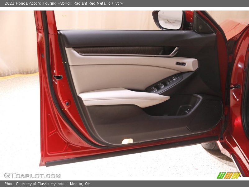 Radiant Red Metallic / Ivory 2022 Honda Accord Touring Hybrid
