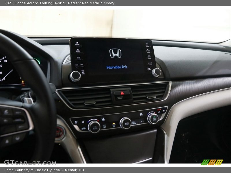 Radiant Red Metallic / Ivory 2022 Honda Accord Touring Hybrid