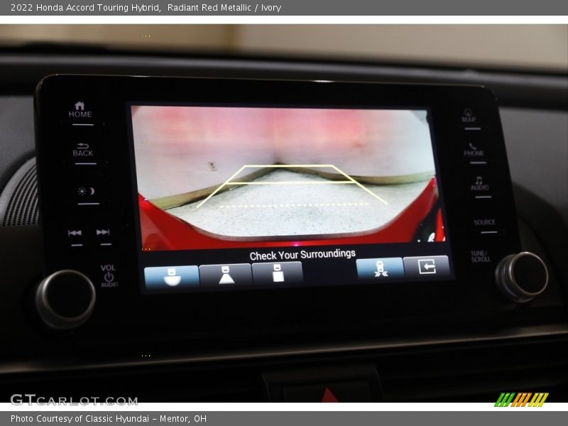 Radiant Red Metallic / Ivory 2022 Honda Accord Touring Hybrid