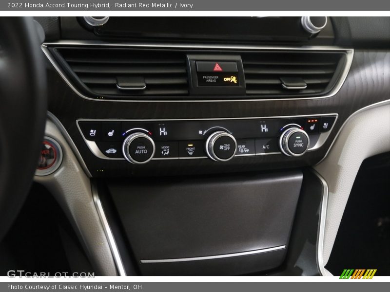Radiant Red Metallic / Ivory 2022 Honda Accord Touring Hybrid