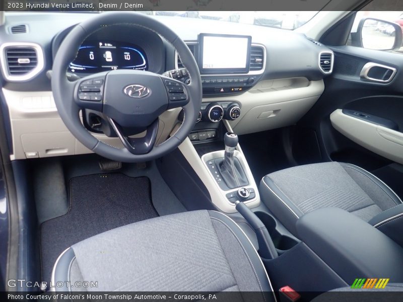  2023 Venue Limited Denim Interior