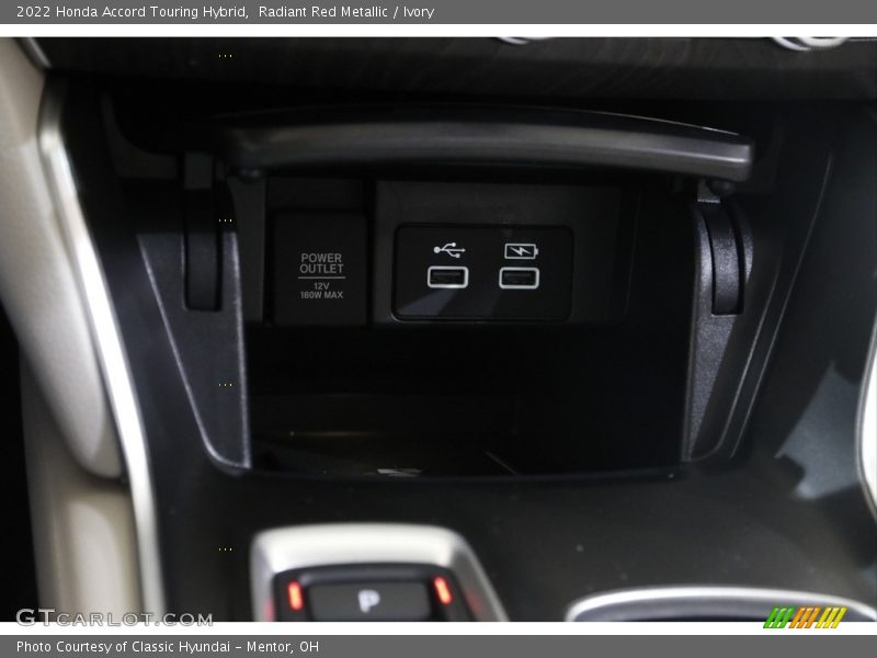 Radiant Red Metallic / Ivory 2022 Honda Accord Touring Hybrid