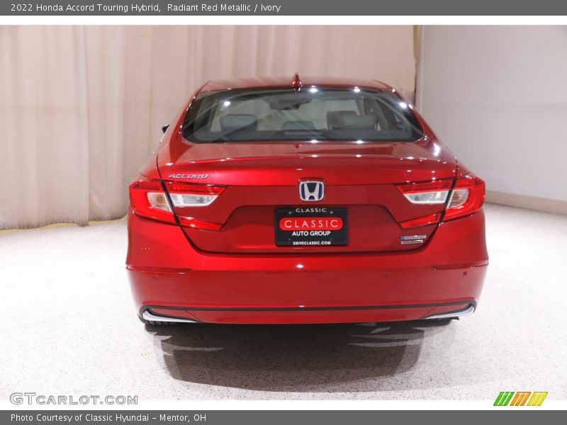 Radiant Red Metallic / Ivory 2022 Honda Accord Touring Hybrid