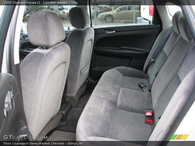 Gold Mist Metallic / Gray 2008 Chevrolet Impala LS