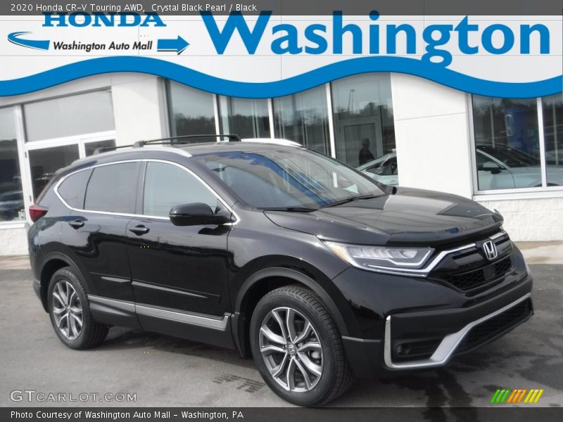 Crystal Black Pearl / Black 2020 Honda CR-V Touring AWD