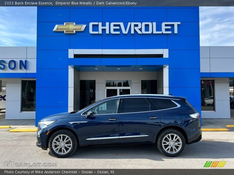  2023 Enclave Essence Emperor Blue Metallic