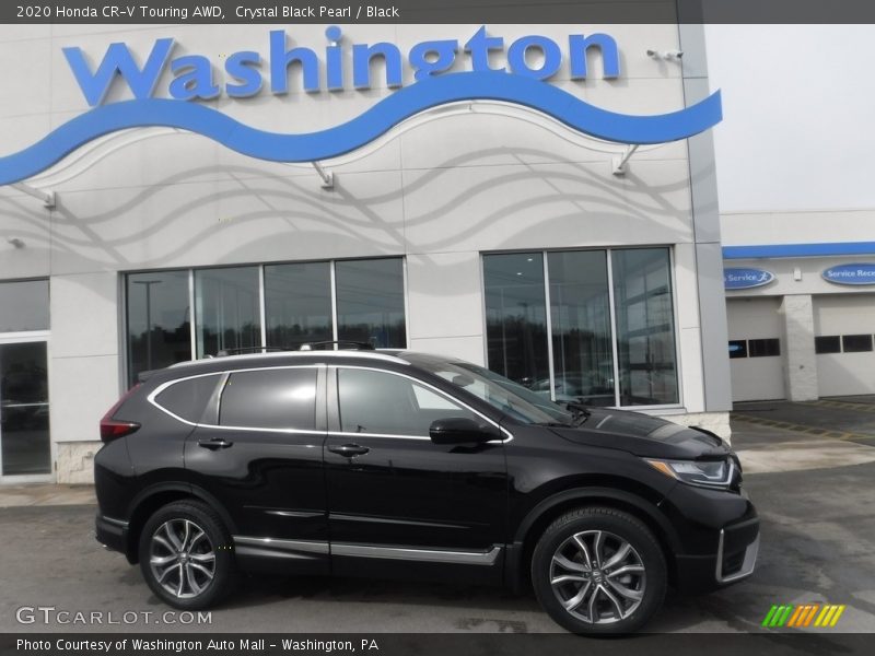 Crystal Black Pearl / Black 2020 Honda CR-V Touring AWD